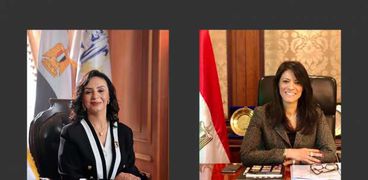 الدكتورة رانيا المشاط والدكتورة مايا مرسي
