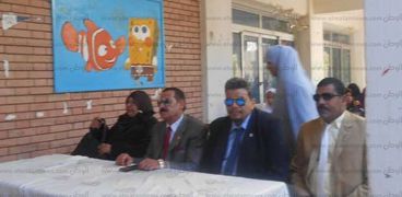بالصور| رئيس مدينة دهب يحضر حفلا للأطفال في مدرسة علي بن أبي طالب