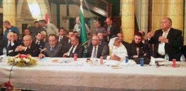 اجتماع رؤساء الأحزاب السياسية داخل حزب الوفد- أرشيفية