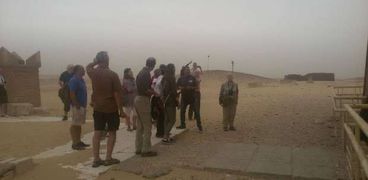 جانب من زيارة الوفد السياحي