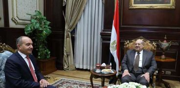 رئيس مجلس الشيوخ يستقبل سفير المملكة الأردنية