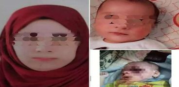 رجل يتهم زوجته بقتل طفلهما الرضيع ضربا بـ "ريموت " بسبب بكائه في الشرقية