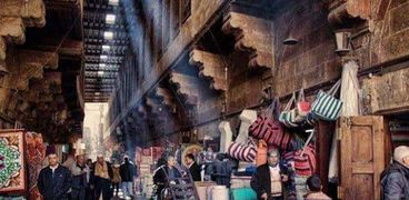 شارع «الخيامية» يحمل تراث مصر فى صناعة النسيج