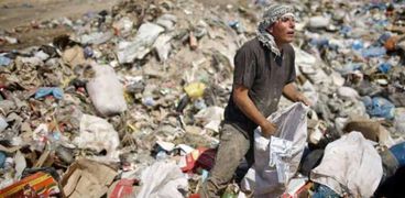 القمامة في غزة