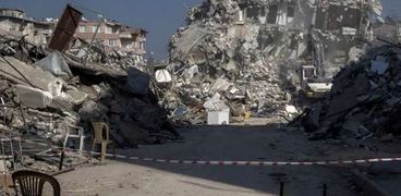 آثار زلزال تركيا المدمر-صورة أرشيفية