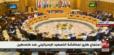 صورة من اجتماع الجامعة العربية