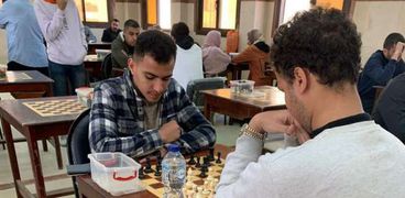 بطولة الشطرنج داخل كليات جامعة طنطا