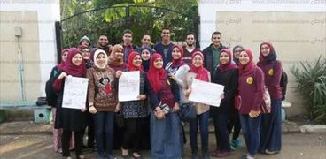 اختتام فعاليات حملة "عاوزينها صفر" لطلاب اتحاد صيدلة طنطا