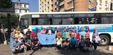 جامعة الإسكندرية تطلق قافلة طبية لخدمة أهالي نادي الصيد