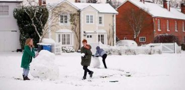 الثلوج في بريطانيا