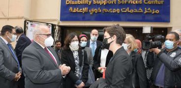 افتتاح مركز دعم ذوي الاحتياجات الخاصة بجامعة القاهرة