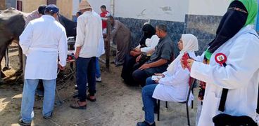 تحصين الماشية ضد الأمراض المعدية في كفر الشيخ