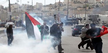 مواجهات بين الفلسطينيين وجيش الاحتلال