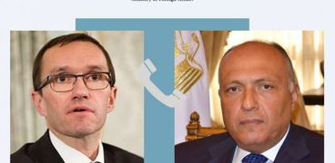 وزير الخارجية المصري والنرويجي