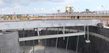 مشروع محطة معالجة صرف صحب بمصيف بلطيم بكفر الشيخ