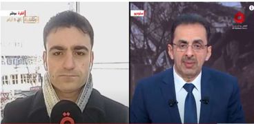 عمر أحمد مراسل القاهرة الإخبارية بتركيا