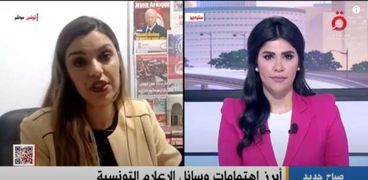 نسرين رمضاني مراسلة "القاهرة الإخبارية" من تونس