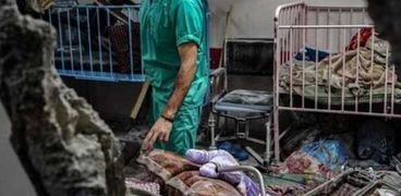 مستشفى ناصر في غزة