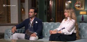 أحمد فهمي وهنا الزاهد في لقاء تليفزيوني