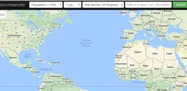 موقع يحدد فرص النجاة من الأسلحة والقنابل النووية
