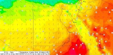 حالة الطقس غدا الأربعاء 27-4-2022 فى مصر