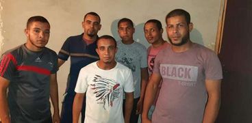 عمال المنيا بعد اخلاء سبيلهم في ليبيا