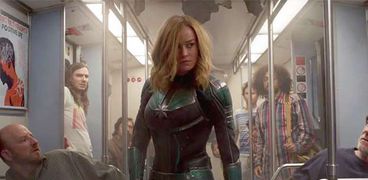 مشهد من فيلم "Captain Marvel"