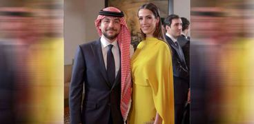 زفاف ولي العهد الأردني والأميرة رجوة