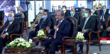 الرئيس عبدالفتاح السيسي يفتتح محطات مترو الخط الثالث الجديدة