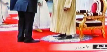 الملك محمد السادس يتسلم أوراق إعتماد سفير مصر بالمغرب