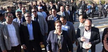 وزير الآثار ومحافظ البحيرة يتفقدان آثار رشيد