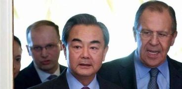 وزيرا الخارجية الصيني والروسي