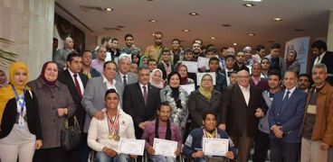 مؤتمر تمكين الأشخاص ذوي الإعاقة في مؤسسات التعليم العالي بجامعة عين شمس