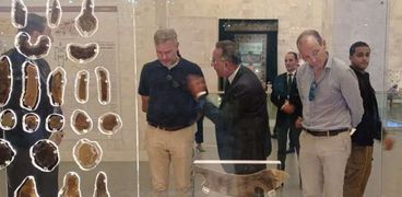 خلال زيارة وفد الناتو لمتحف الحضارات