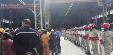 الشرطة العسكرية تحاصر اعتصام عمال الترسانة البحرية بالإسكندرية