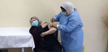 تطعيم ضد كورونا بشمال سيناء