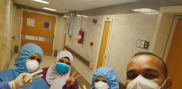الفريق الطبي في مستشفى الاقصر
