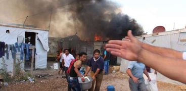 مقتل مهاجر في حريق اندلع بجزيرة "ليسبوس" اليونانية
