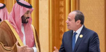 الرئيس عبدالفتاح السيسي علي هامش القمة العربية في السعودة