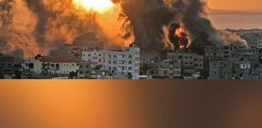 قصف  في غزة