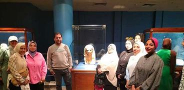 متحف تل بسطا يفتتح معرض مؤقت بعنوان" الكارتوناج "