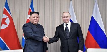 زعيم كوريا الشمالية، والرئيس الروسي