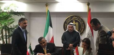 الصندوق الكويتي يوقع اتفاقية قرض واتفاقيتي منحة مع جمهورية مصر العربية‎