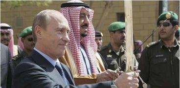 الملك سلمان بن عبدالعزيز والرئيس فلاديمير بوتين