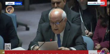 مندوب فلسطين لدى مجلس الأمن