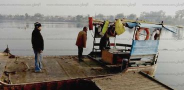 "محليات البحيرة" تتابع توقف المعديات النيلية عن العمل بسبب سوء الطقس