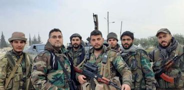 جانب من الفرقة 25 مهام خاصة السورية