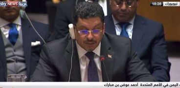أحمد عوض بن مبارك، وزير الخارجية وشؤون المغتربين اليمني