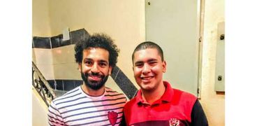 محمد صلاح مع إسماعيل الغايش