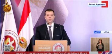 المستشار أيمن حسن حمزة رئيس الهيئة الوطنية للانتخابات